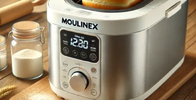 Pan sin gluten en panificadora moulinex
